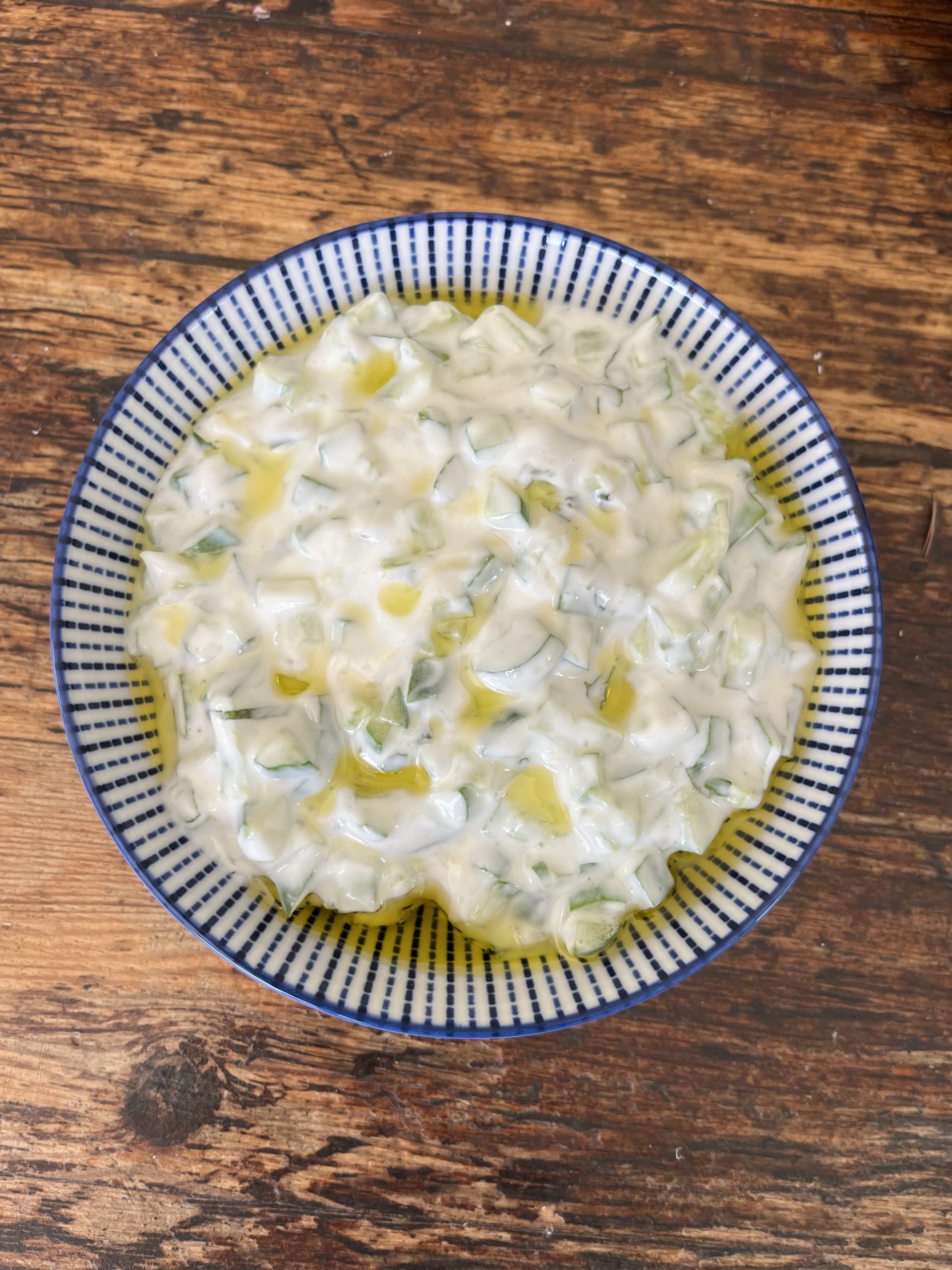 Tzatziki - Greek Yogurt Cucumber Dip